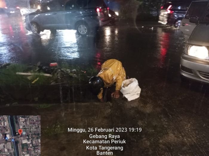 Hujan Deras Melanda Kota Tangerang, Dinas PUPR Lakukan Sederet Antisipasi