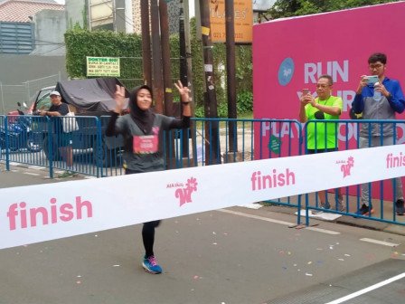 Perempuan Tangguh Ikut Womens 10K Run Course, Antusiasnya Luar Biasa Perempuan Tangguh Ikut Womens 10K Run Course, Antusiasnya Luar Biasa