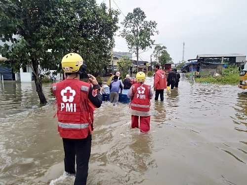 9 RW di Periuk Tangerang Kebanjiran, 25 Jiwa Sudah Diungsikan
