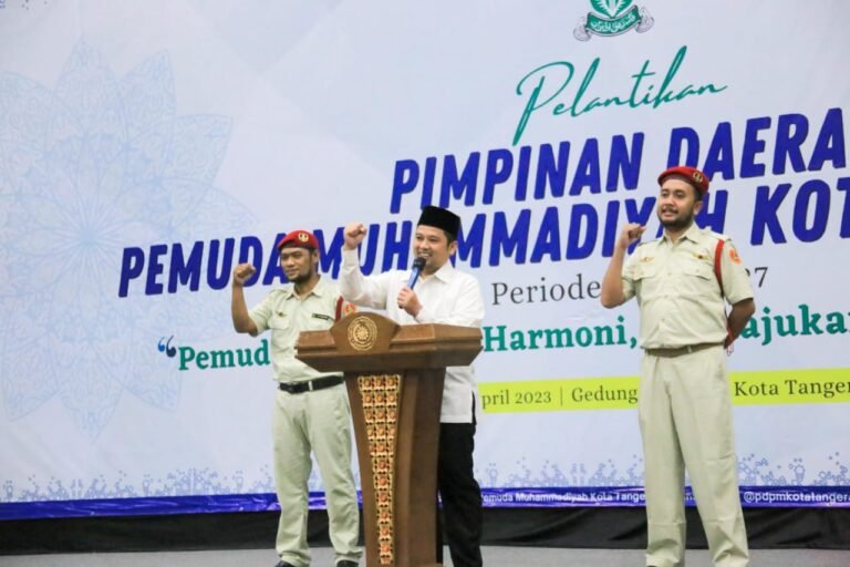 Hadiri Pelantikan Pemuda Muhammadiyah Kota Tangerang, Arief : Harus Bisa Memberikan Maslahat