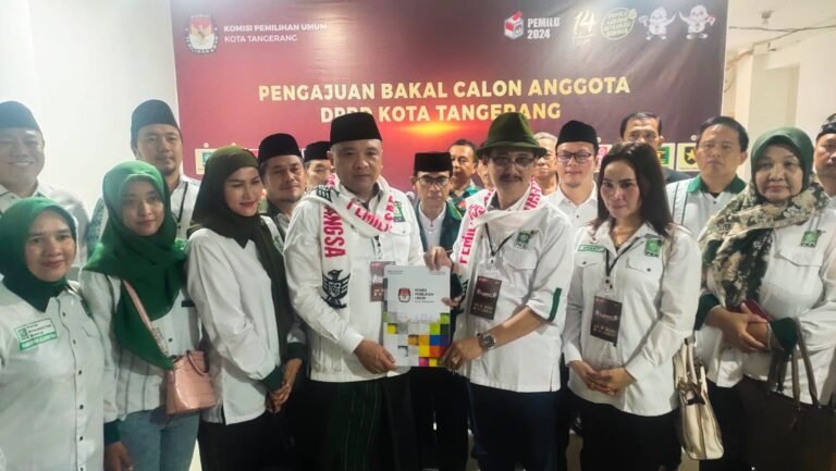 Daftarkan Bacaleg, PKB Kota Tangerang Targetkan 15 Kursi