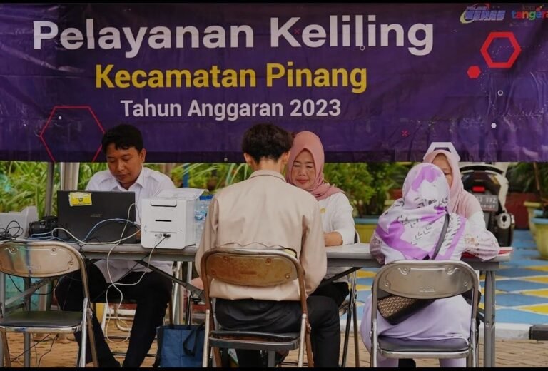 Momen Hari Kemerdekaan, Kecamatan Pinang Gelar Safari Pelayanan