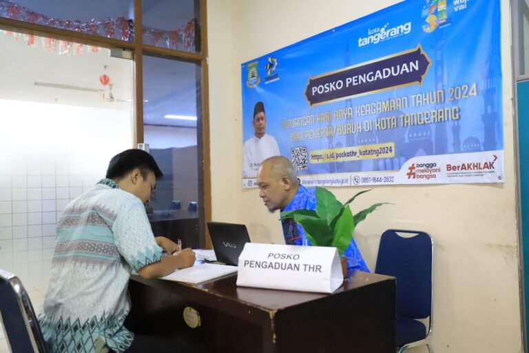Disnaker Kota Tangerang Buka Posko Pengaduan THR Idulfitri 2024