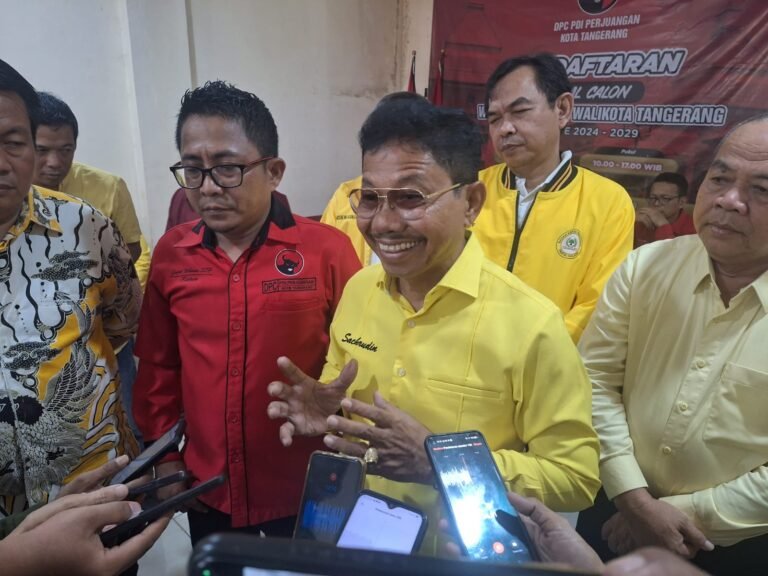 ‘Harga Mati’ Golkar Kota Tangerang untuk Sachrudin di Pilkada 2024