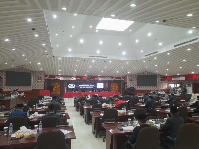 DPRD Kota Tangerang Gelar Rapat Paripurna Mendengarkan Pidato Kenegaraan Presiden 