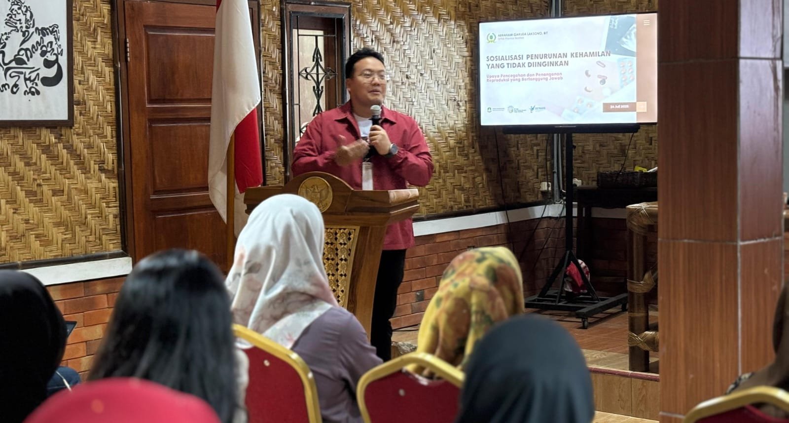 Abraham Garuda Laksono dorong gerakan bersama untuk cegah kehamilan tidak diinginkan (KTD) di Banten melalui edukasi kesehatan reproduksi.