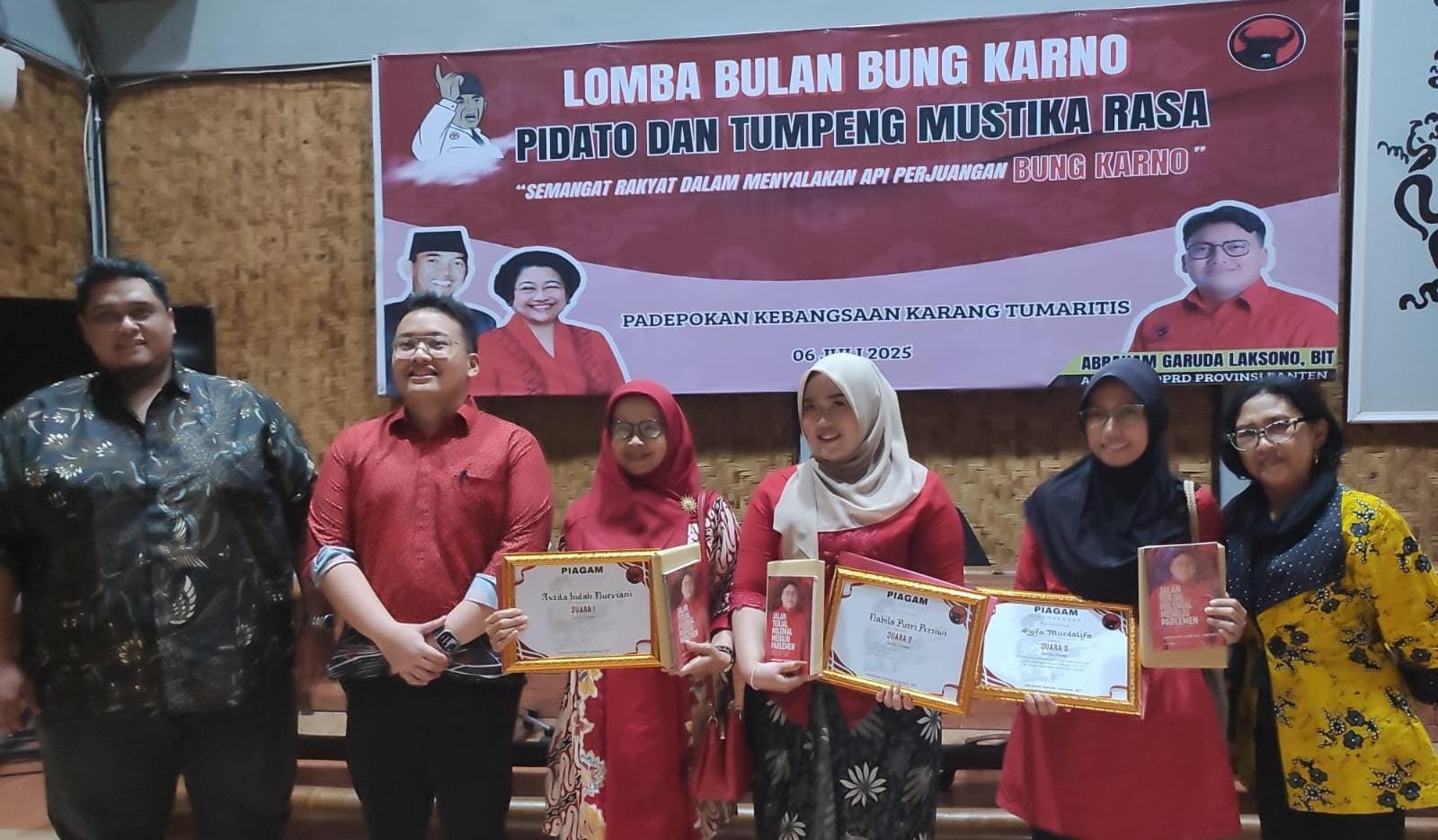 Abraham Garuda Laksono gelar lomba memasak dan pidato untuk mengenang Bung Karno, menanamkan nilai kebangsaan di Tangerang.