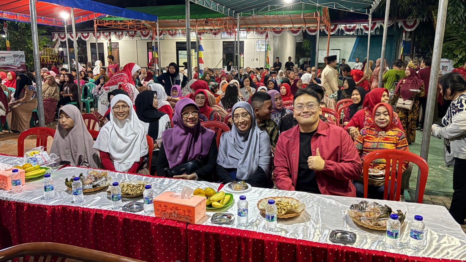 HUT ke-80 RI di Tangerang: Malam Puncak yang Penuh Kebersamaan dan Apresiasi Abraham Garuda Laksono