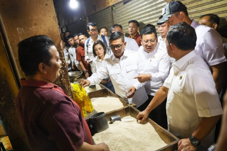 Gubernur Banten Dampingi Mendagri Tinjau Harga Pangan di Pasar Induk Rau