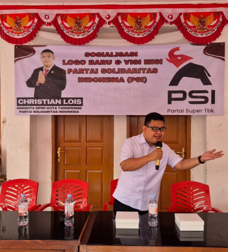 Anggota DPRD Christian Lois Sosialisasikan Arah Baru dan Transformasi PSI