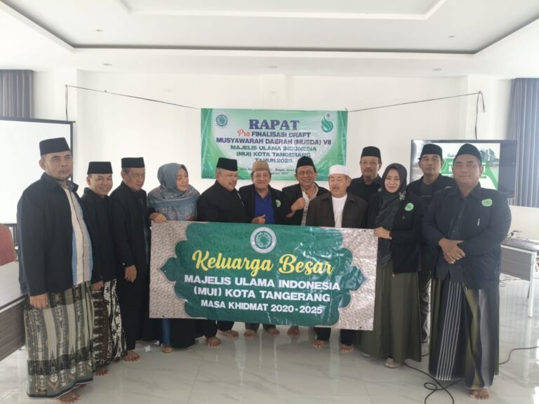 MUI Kota Tangerang Akan Menggelar Musda Oktober Mendatang