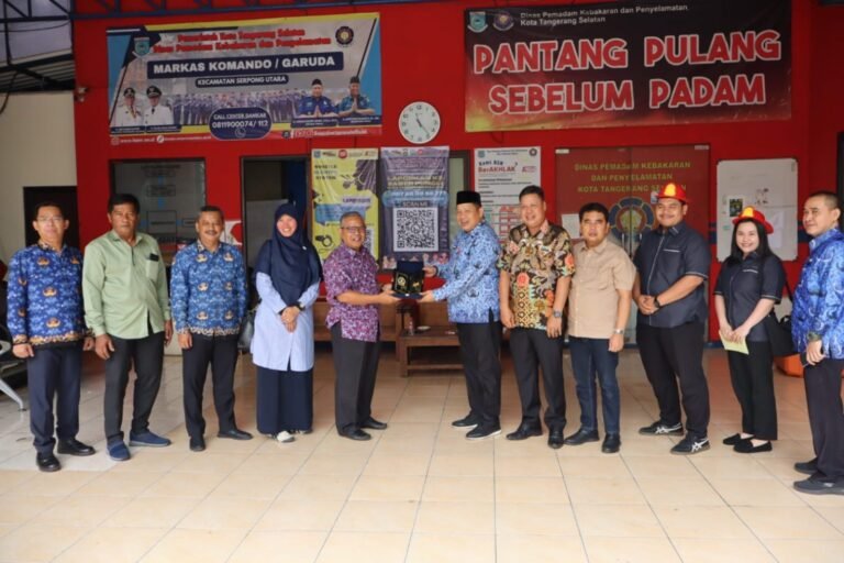 Komisi II DPRD Kota Tangerang Belajar Penanganan Kebakaran ke Tangsel