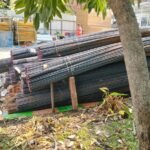 Progres pembangunan gedung health science kampus A Universitas Airlangga,
Foto by Management PT KWOSM    