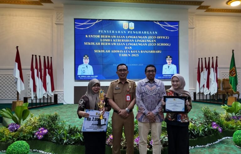 Komitmen Lingkungan Berkelanjutan, SUCOFINDO Banjarmasin Raih Juara 1 Eco Office