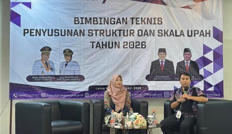 Bimtek Struktur dan Skala Upah 2026 Digelar Disnaker Kabupaten Tangerang, Ini Tujuannya