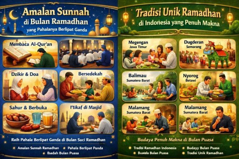 Tradisi Unik Ramadhan di Indonesia yang Penuh Makna