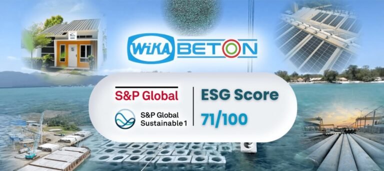 Skor ESG Tinggi dan Free Float Saham Kuat, WIKA Beton Wakili  Emiten Indonesia Berstandar Global