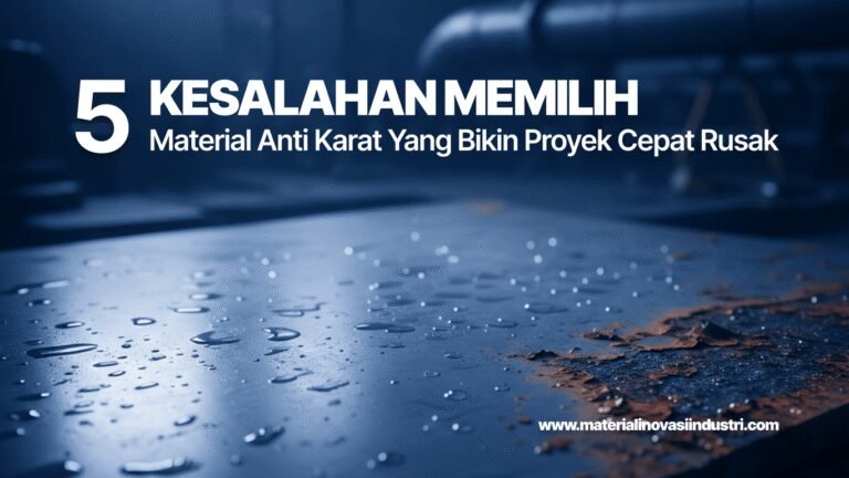 5 Kesalahan Memilih Material Anti Karat yang Bikin Proyek Cepat Rusak