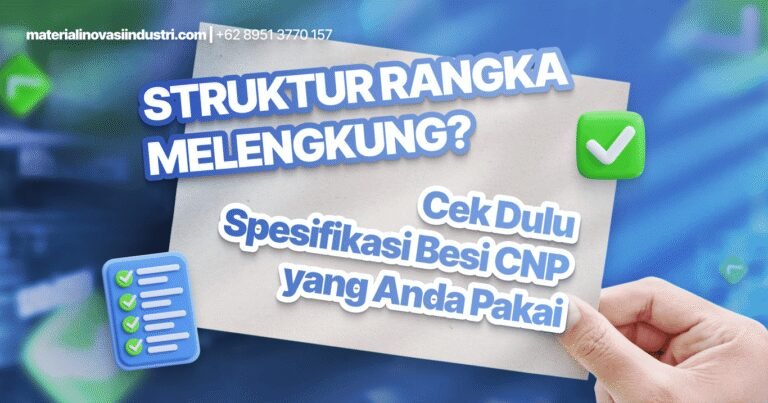 Struktur Rangka Melengkung? Cek Dulu Spesifikasi Besi CNP yang Anda Pakai