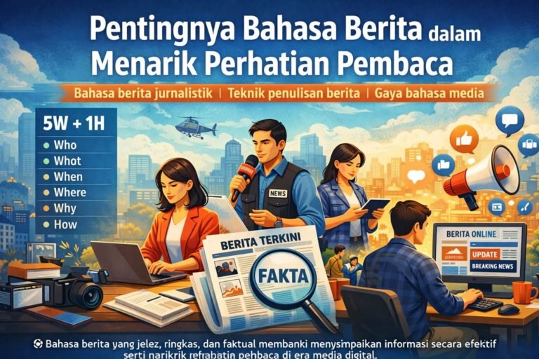 Pentingnya Bahasa Berita dalam Menarik Perhatian Pembaca