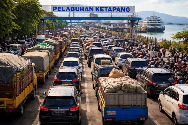 Viral! Antrean Panjang di Ketapang Berjam-jam, Publik Pertanyakan Empati Menhub