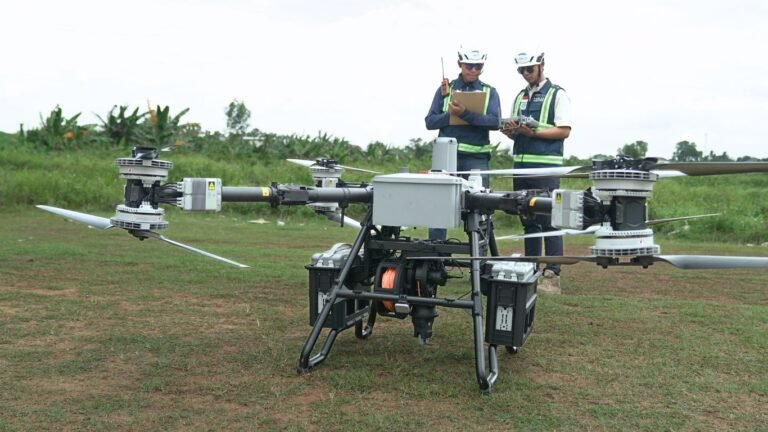 Distribusi Pupuk dan Agrokimia ke Area Terpencil dengan DJI FlyCart 100