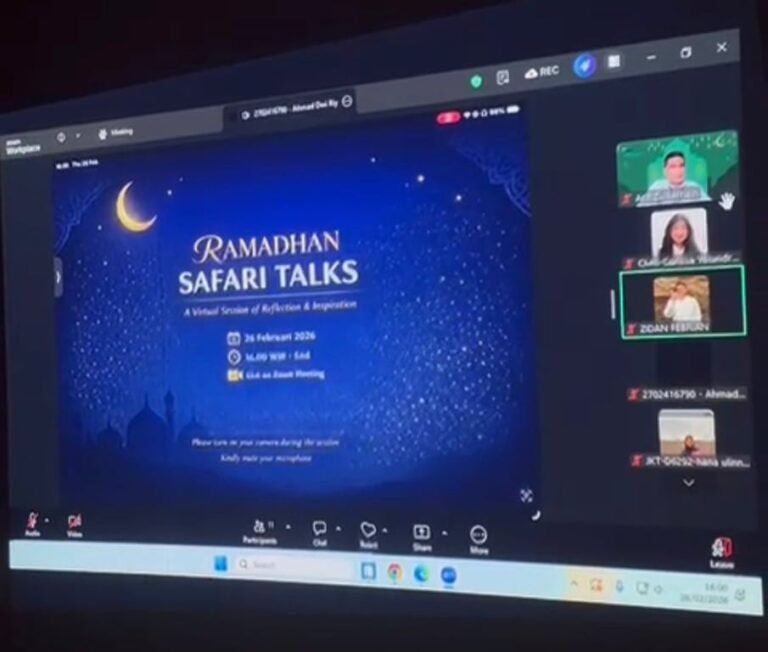 Angkat Isu Ramadan Global dan Halal Tourism, FDCHT BINUS University Gelar “Ramadhan Safari Talks 2026”