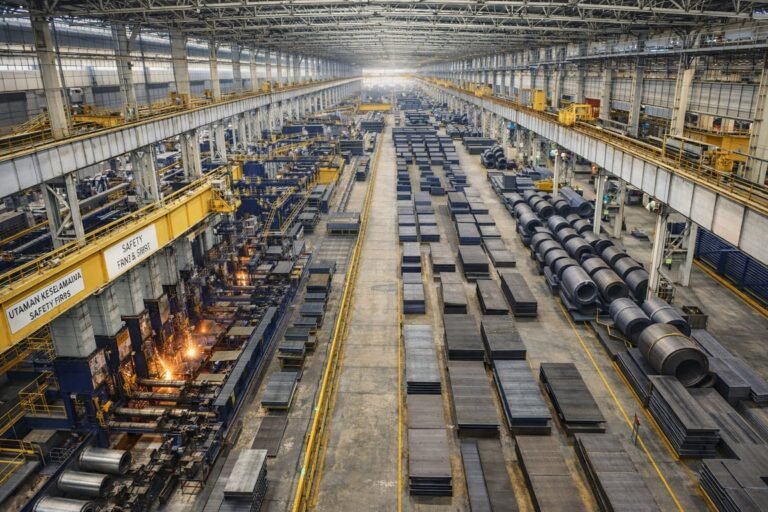 Pertumbuhan Konstruksi 2025 Jadi Sinyal Positif Permintaan Baja,  Krakatau Steel Tangkap Peluang Bisnis