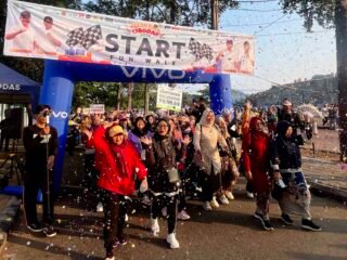 Meriah! Ribuan Warga Ikuti Fun Walk di Pekan Raya Cibodas Tangerang  
