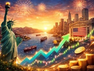 Wall Street Meledak! Selat Hormuz Dibuka, Pasar Saham Cetak Rekor Baru