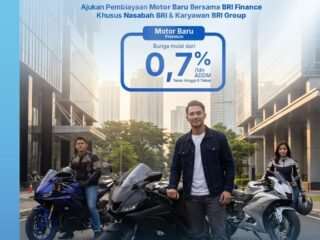 Tampil Beda dengan Motor Baru Premium, BRI Finance Hadirkan Pembiayaan Mulai 0,7%