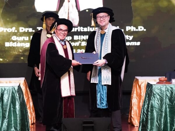 Prediksi Semakin Akurat, Tapi Keputusan Masih Sulit: Ini Sorotan Prof. Tuga Mauritsius dalam Pengukuhan Guru Besar di BINUS University