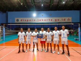 Area Kelapa Gading Raih Juara 3 Sportartcular BRI Region 6 Cabang Voli